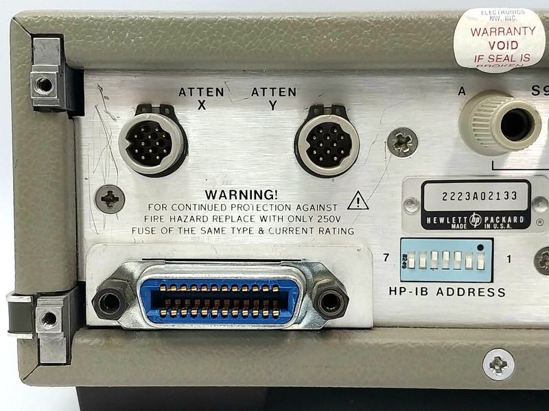 HP (Agilent) 11713A Attenuator / Switch Driver (S/N: 2223A02133) Clean & Tested gallery