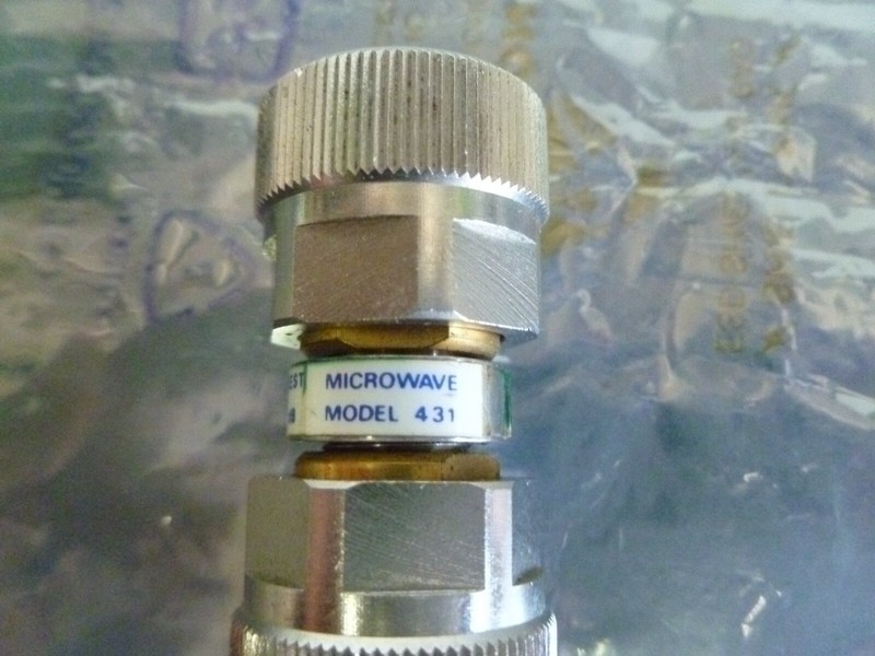 MIDWEST MICROWAVE MODEL 431 10DB COAXIAL ATTENUATOR gallery