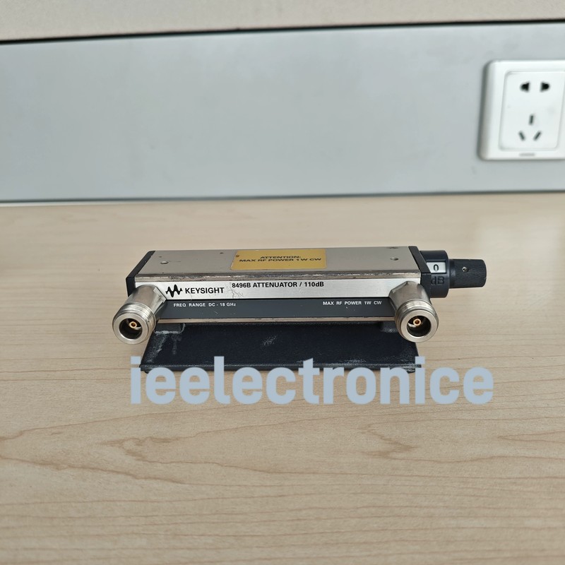 1 PCS Keysight 8496B Attenuatore 18 GHz 110 dB 10 dB step Attenuator..