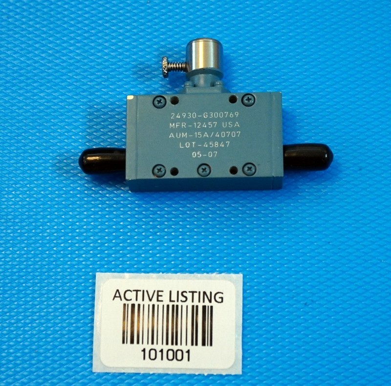 1.000-8.000 Ghz Variable Attenuator AUM-15A/40707- 5985-01-321-9503
