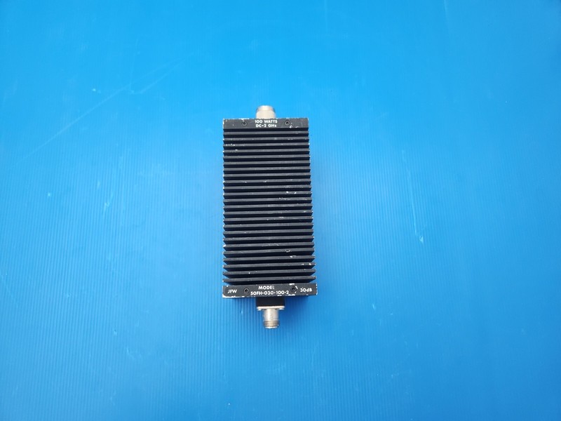 JFW 50FH-030-100-2 100 WATTS DC-2GHz 30dB ATTENUATOR Used gallery