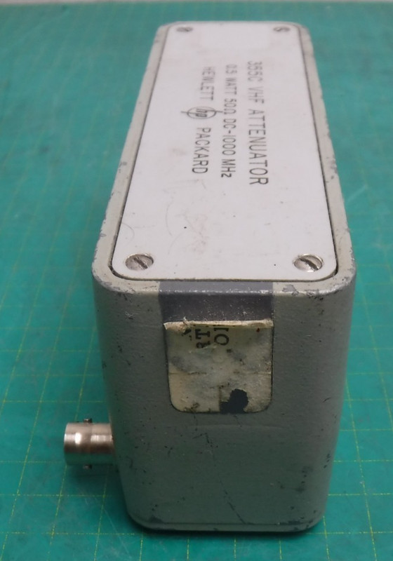 Hewlett Packard HP 355C VHF Attenuator 0.5W 50Ω DC-1000MHz gallery