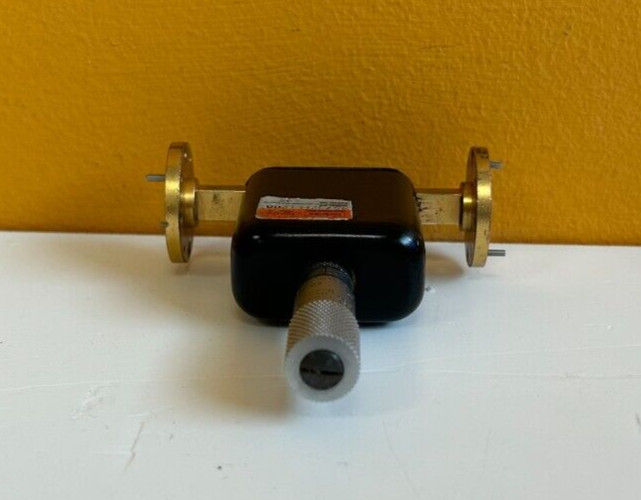 Hughes 45732H-1200 (WR-22) 33 to 50 GHz, Waveguide Level Set Attenuator. Tested! gallery
