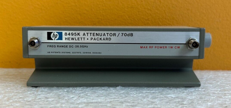 HP 8495K-004 DC to 26.5 GHz, 3.5 (F-F) Programmable Step Attenuator. Tested!