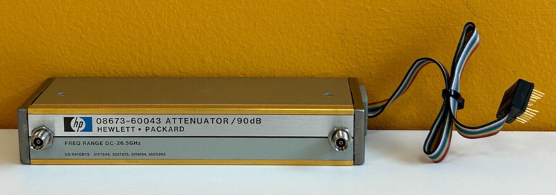 HP Agilent 08673-60043 26.5 GHz, 3.5mm (F-F), Programmable Attenuator. Tested!