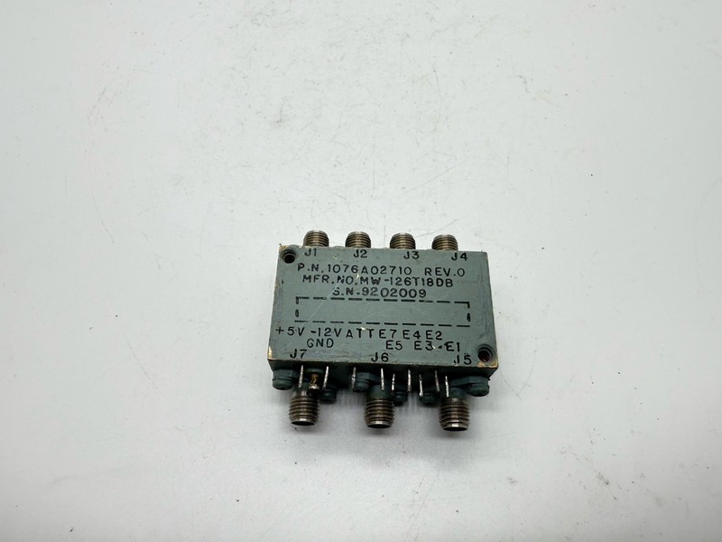 RF Attenuator / Switch Module | SMA | +5V/-12V | P/N 1076A02710 gallery
