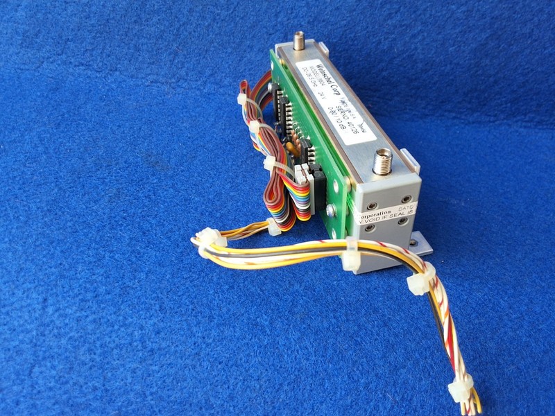 Weinschel Corp. Attenuator Model: 5804 DC-26.5GHz 24V w/ Driver 101BA379. gallery