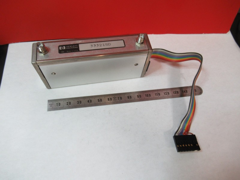 HP 33321SD VARIABLE ATTENUATOR HEWLETT PACKARD MICROWAVE FREQUENCY RF IL-6-C