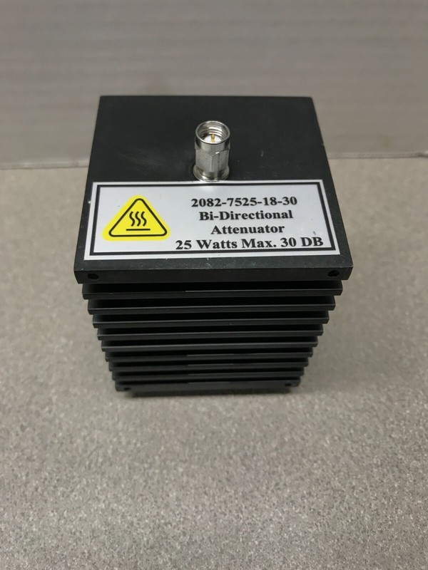 2082-7525-18-30 Bi-Directional Attenuator 25 Watts