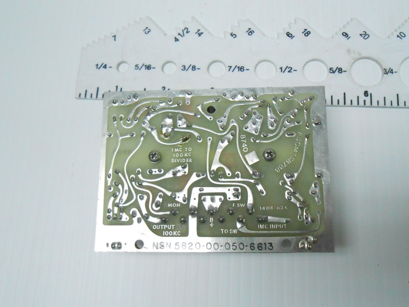 C4161-254 FREQUENCY ELECTRONICS POWER DIVIDER 1MC-100KC DIVIDER OUTPUT 100KC NOS gallery