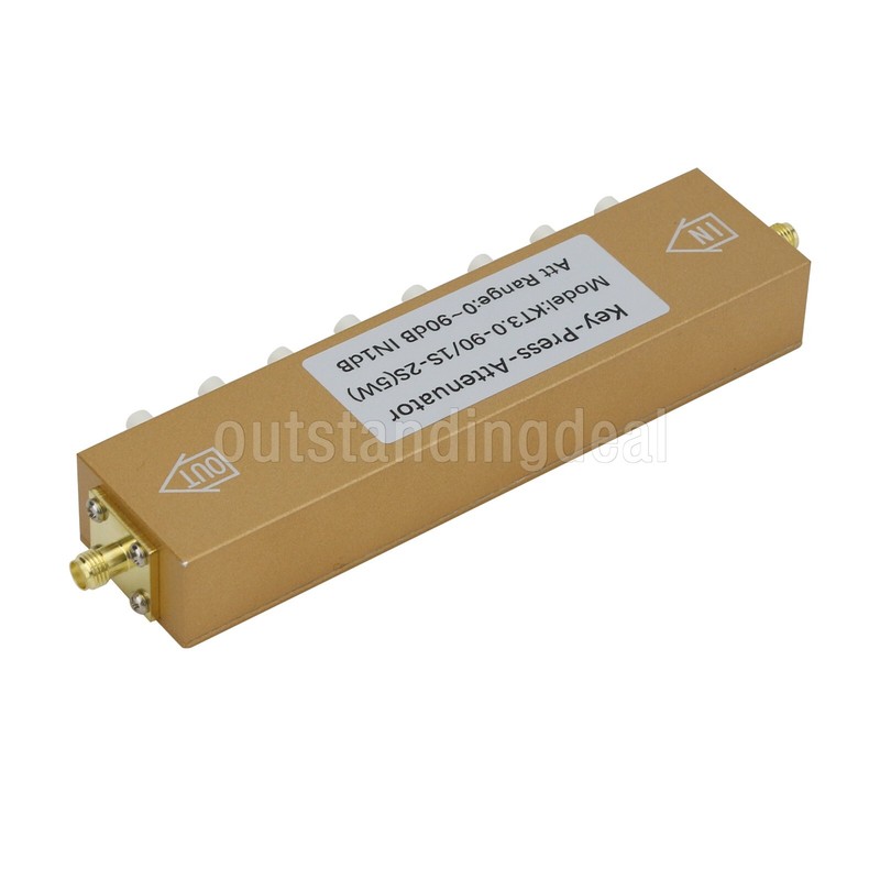 5WSMA – KK 0-90dB 0-3GHz RF 0-90dB Adjustable Attenuator High Quality Attenuator