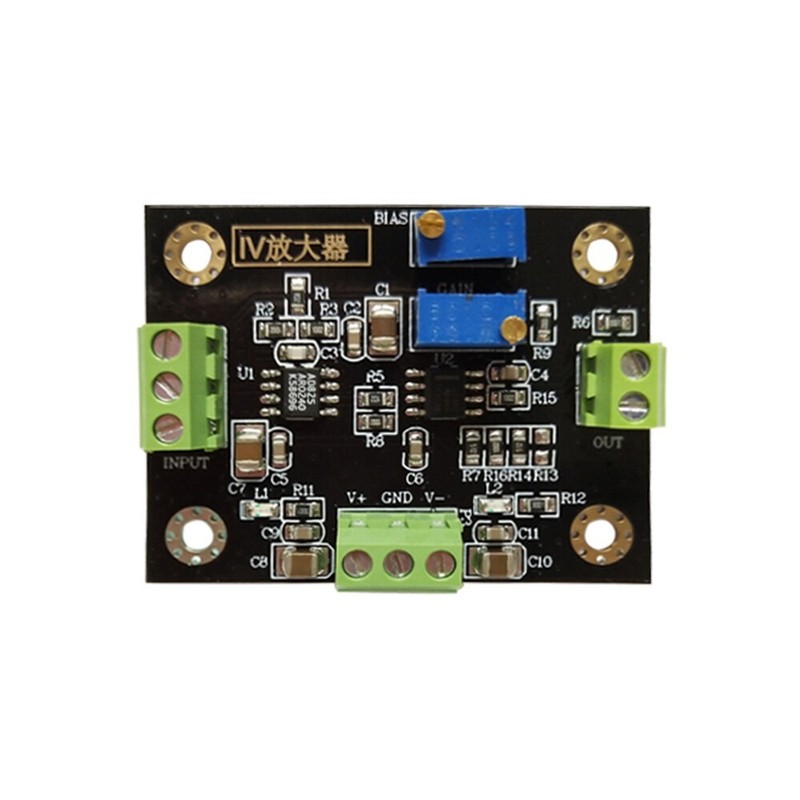IV Conversion Amplifier Board Voltage Signal Amplification Silicon PINPhotodiode