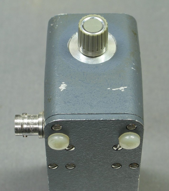 Hewlett Packard HP 355C 0-10dB Step Attenuator, 50 Ohms 1GHz, tested good