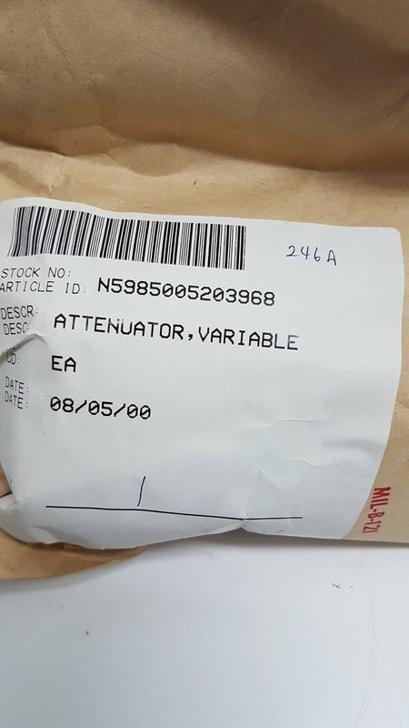 5985005203968 ATTENUATOR,VARIABLE 8122S gallery