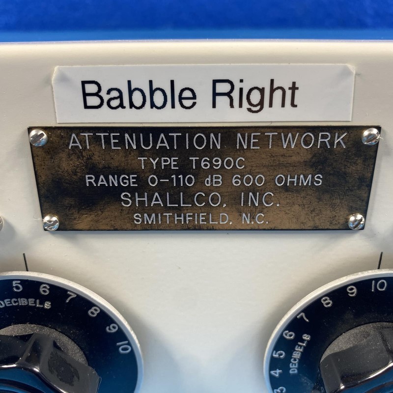 Shallco INC. Attenuation Network Type T690C Range 0-100 dB 600 OHMS #3 gallery
