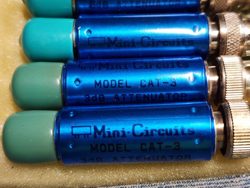 Mini-Circuits CAT-6 Attenuator 6dB OHM - DC TO 1500 MHZ (9610 13) & CAT-3 gallery