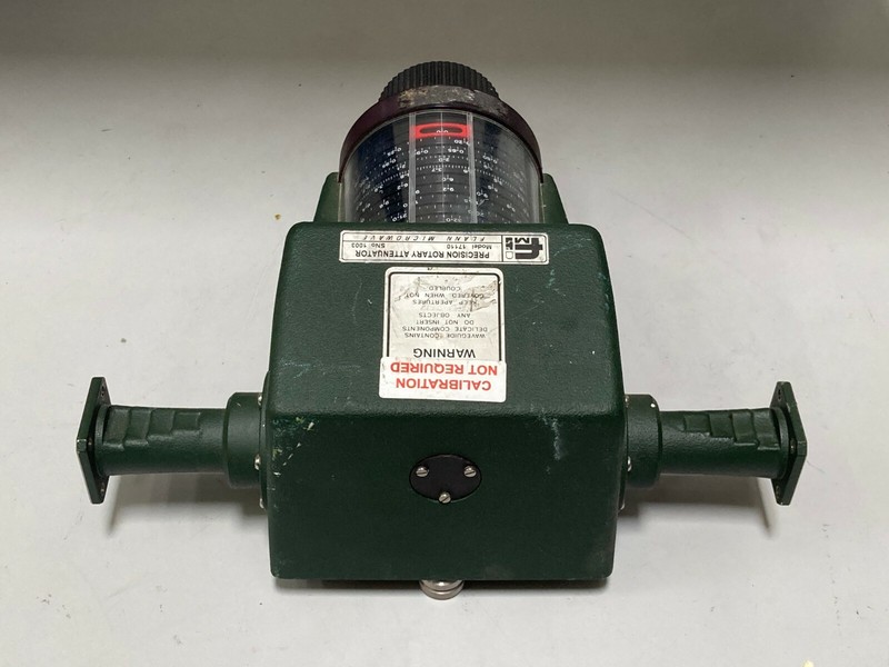FMI Flann Microwave Waveguide Precision Rotary Attenuator Model 17110 - Variable gallery