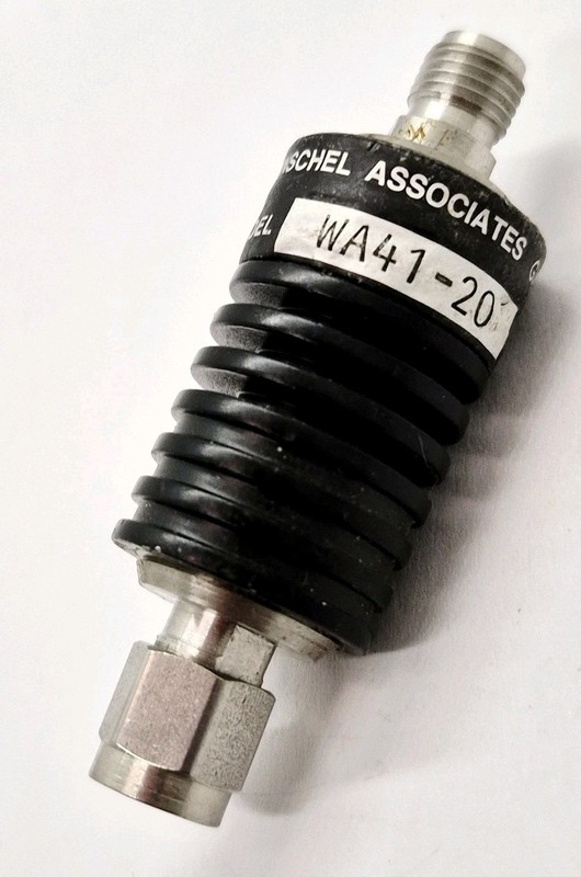 Weinschel WA41-20 10W 20dB DC-18GHz Attenuator gallery