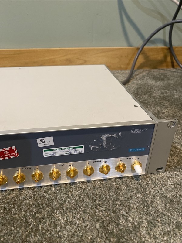 AEROFLEX 6930 PROGRAMMABLE ATTENUATOR DC - 6 GHz, 103 dB/1dB gallery