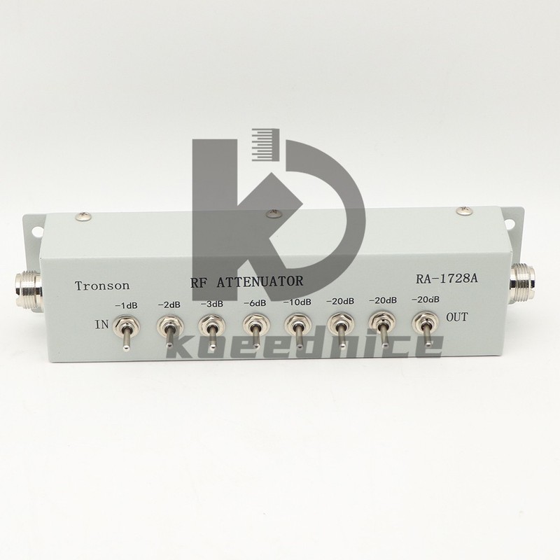 New 0- 82DB VARIABLE/ STEP ATTENUATOR 50 OHM for Radio Transmitter #US