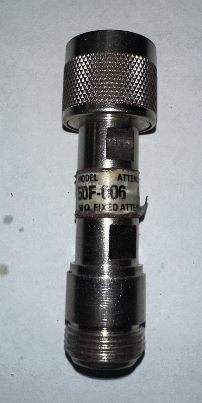 JFW 50F-006 6dB 2GHz Attenuator