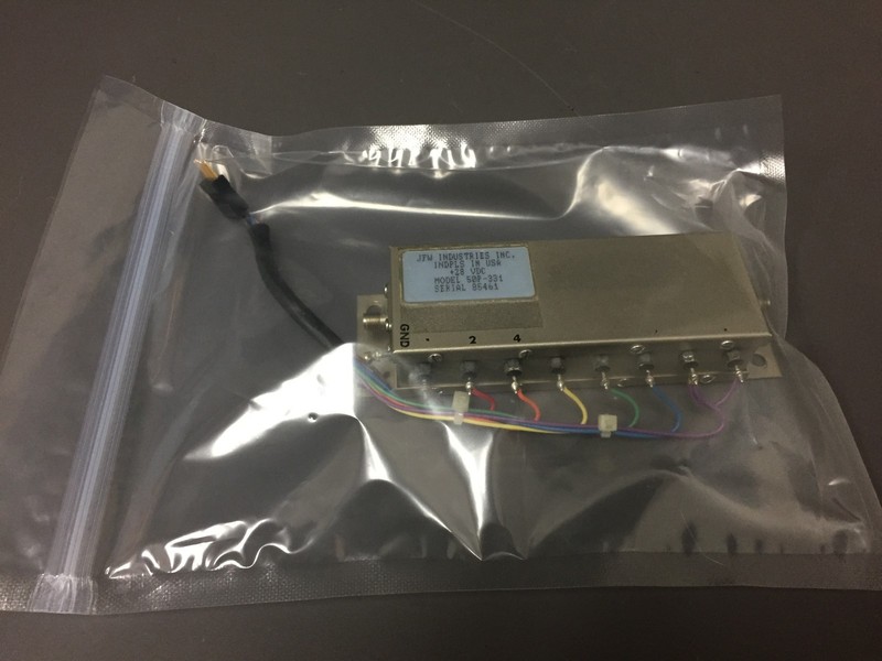 JFW Industries 50P-331 200 to 3000 MHz 127 dB SMA F Programmable Step Attenuator