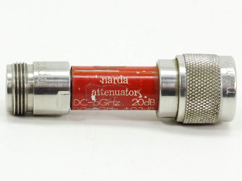 Narda 773-20 3~6GHz 20dB Minipad Attenuator for RF Microwave Satcom gallery