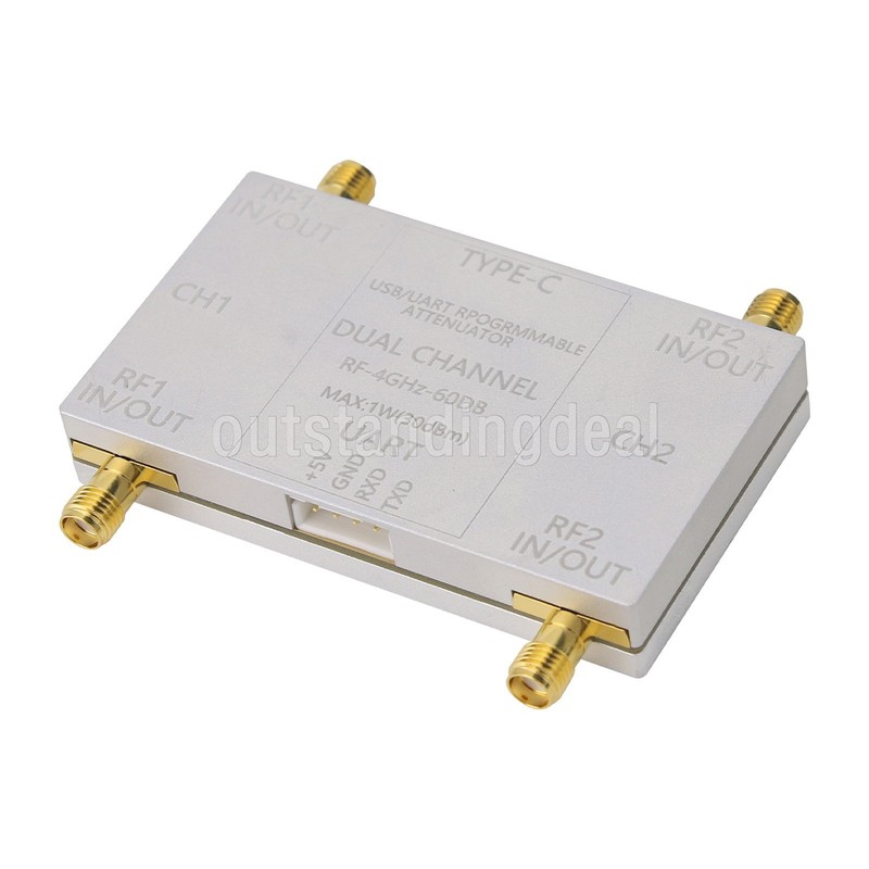 RF-4GHz-60DB Dual Channel Programmable Attenuator RF Attenuator for PC ot25 gallery