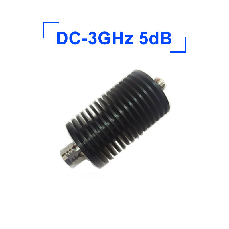 50W DC-3GHz 1dB/2dB/3dB/5dB Quality RF Attenuator Coaxial Fixed Attenuator 50Ω