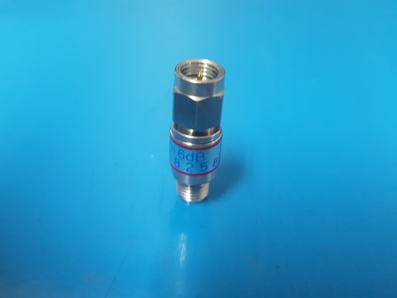 HRS AT-106(40): DC-18GHz 6dB Coaxial Fixed Attenuator (8258) gallery
