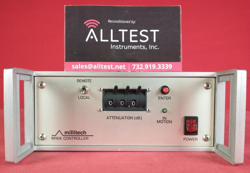 Millitech MWA-22-1RG60 Waveguide Attenuator Controller, 33 to 50GHz, 0.5W, 0-60d