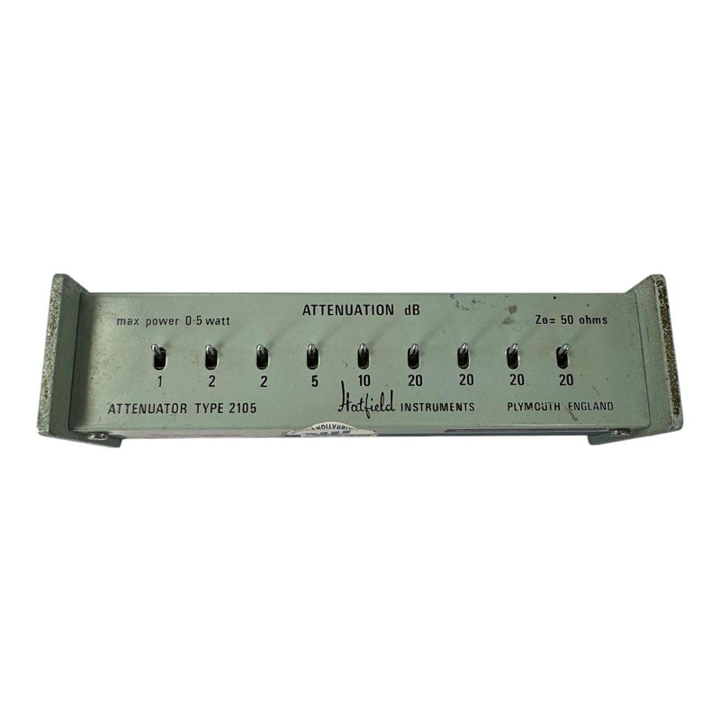 2105 Hatfield Variable Attenuator 50Ohms BNC Female