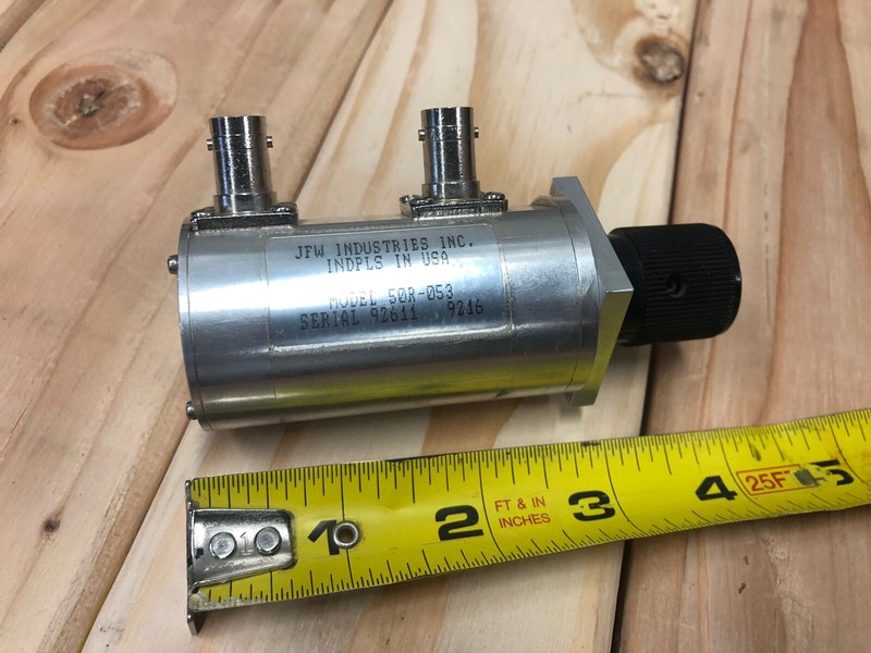 JFW Industries Inc. 50R-053 Rotary Attenuator As Is Untested MKSP gallery