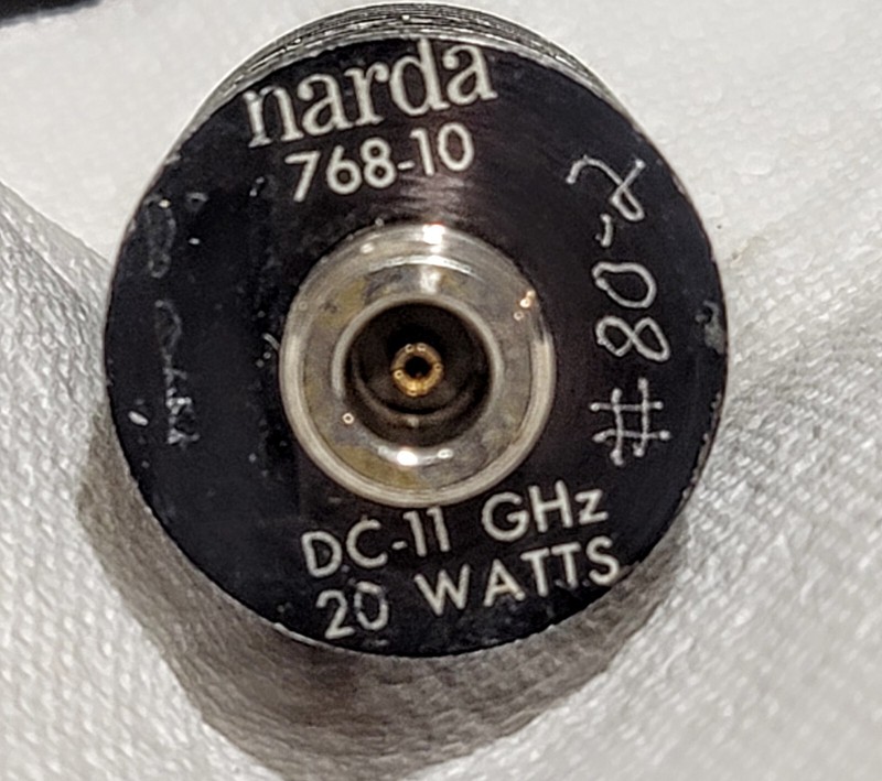 Narda Coaxial Attenuator Model 768-10 gallery