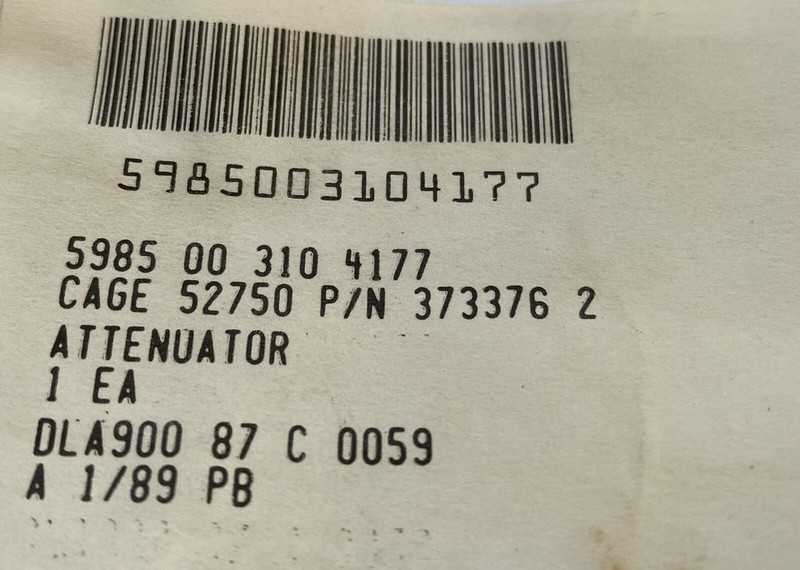 Allen industries 373376-2 Attenuator gallery