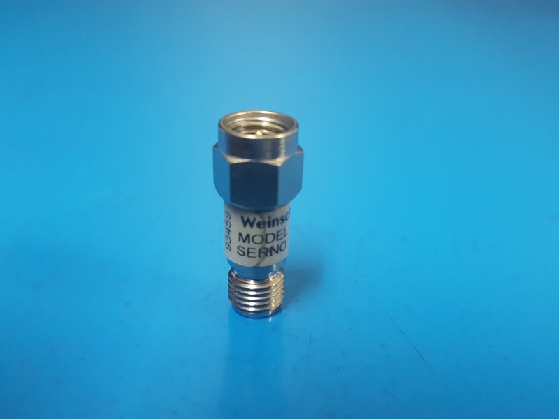 Weinschel 3T-3: Coaxial RF Attenuator 2 W, DC-12.4 GHz (S5541) gallery