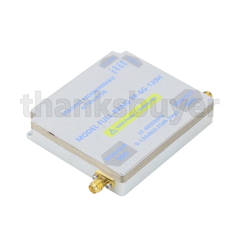 LF-6GHZ-120DB Bidirectional Digital Control RF Attenuator+TFT Main Control Board gallery