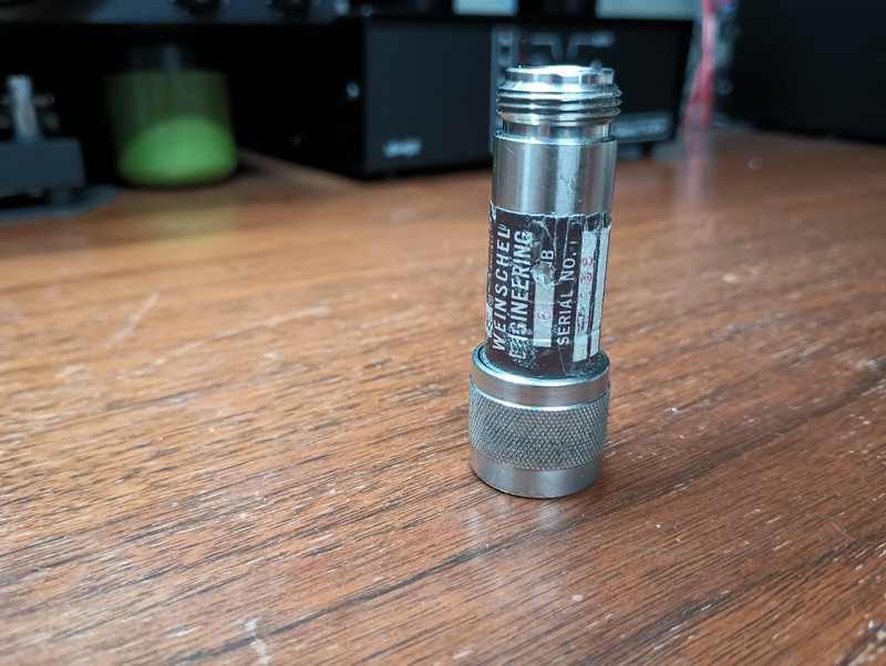 Weinschel Engineering Attenuator 6 db. N Connectors. gallery