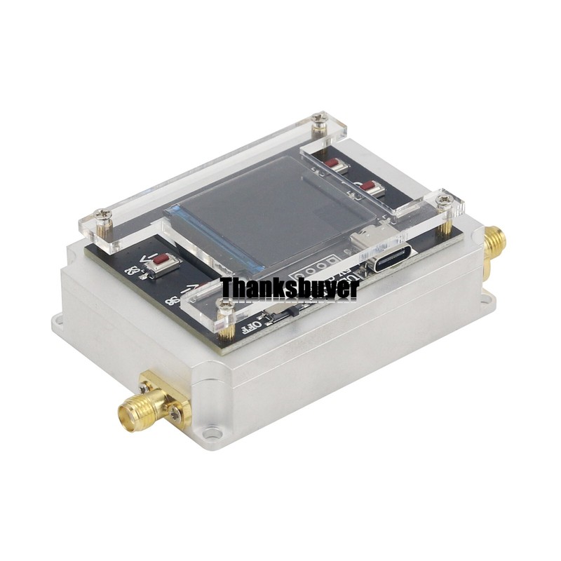 90DB Programmable Attenuator Module RF Attenuator Step 0.25DB 1.3" OLED DC 6GHZ gallery
