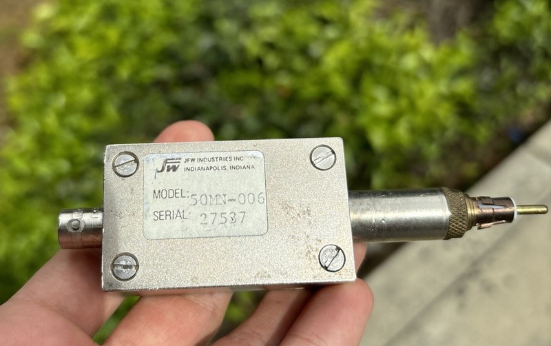 JFW INDUSTRIES Model 50MN-006 SMA Rotary Attenuator