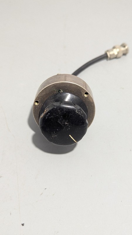 Vintage RF Coax. Adjustable Attenuator, signal level controlm Military?