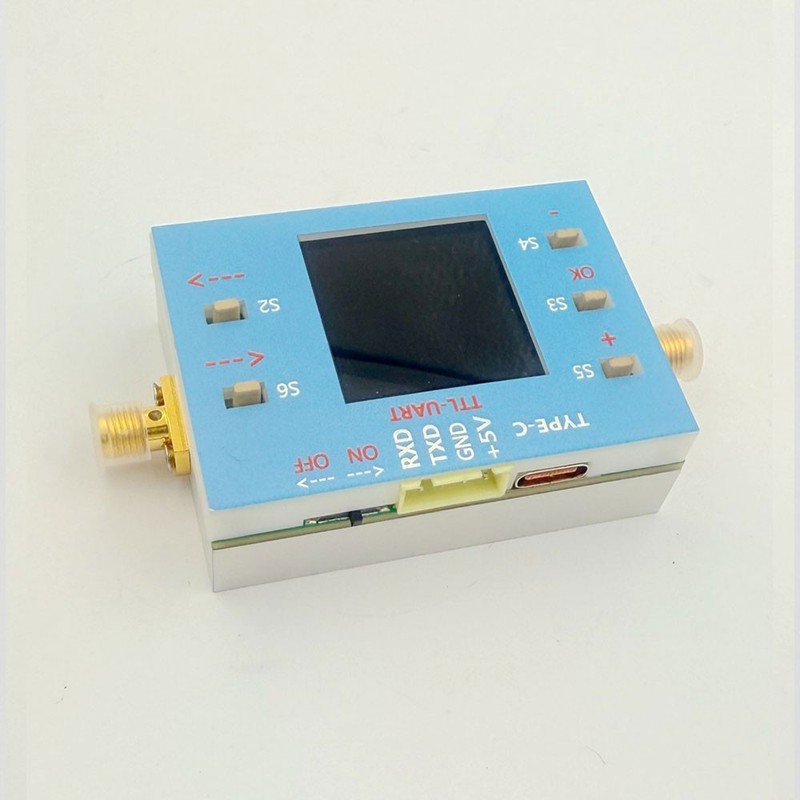 10MHz-6G 0.1DB Digital Programmable RF Attenuator TFT Display w/SMA Connector gallery