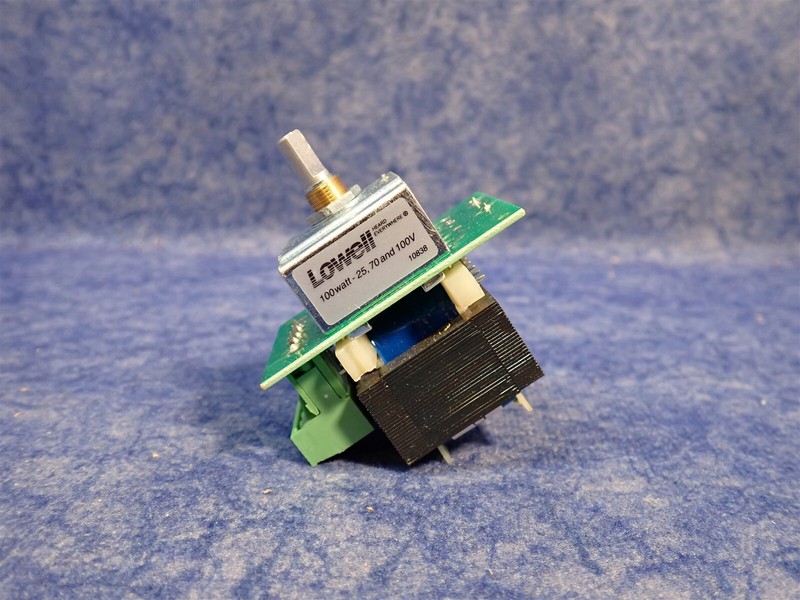 Lowell 100LVC-RM Rackmount Attenuator Volume Control 100W, 25V/70V/100V (G106) gallery