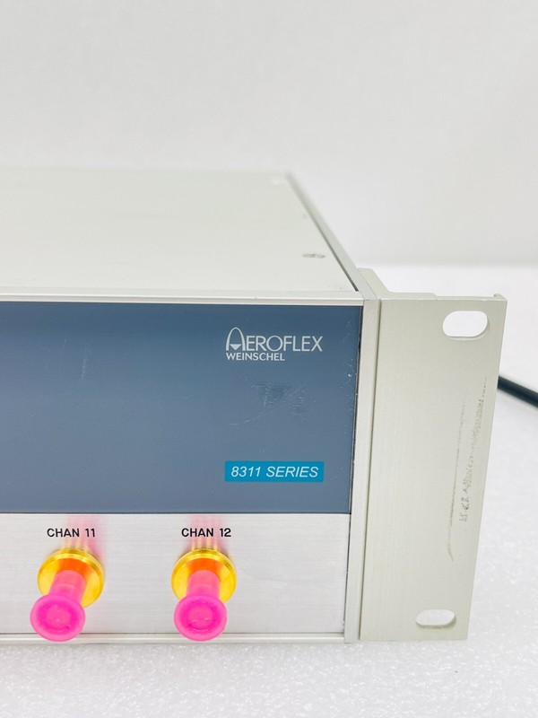 Aeroflex Weinschel 8311-352-12-T Freq: DC TO 6.0 GHz, Channel 12 w/ Power Cord gallery
