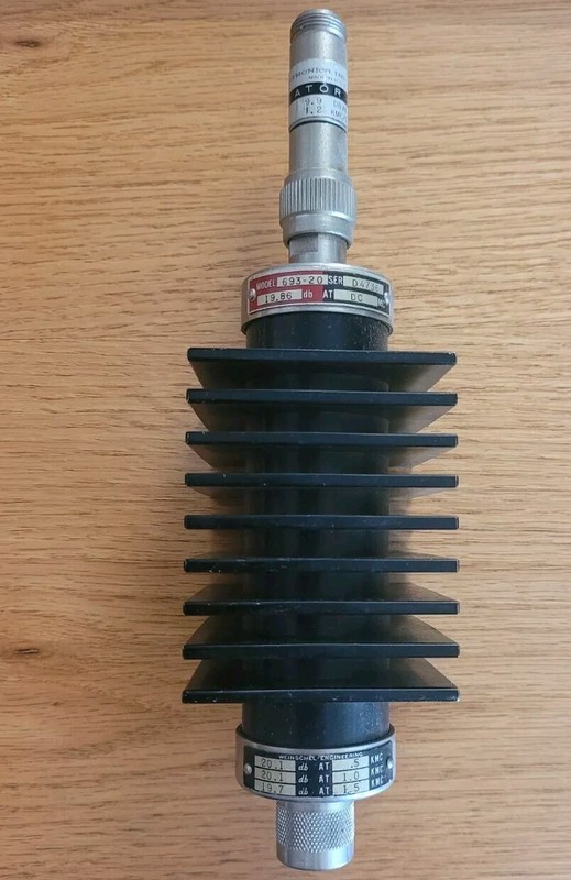 Weinschel Engineering Model 693-20 W/ Pdf Electronics Attenuator NO WAY TO TEST gallery