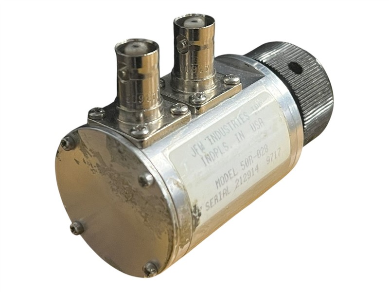 JFW Industries Inc 50R-028 Manual Single Rotary RF Attenuator Coaxial