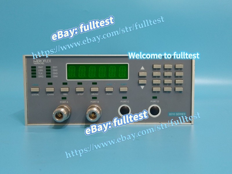 1pcs Aeroflex， Programmable attenuator 8310-325-F, range DC-6GHz-fulltest gallery