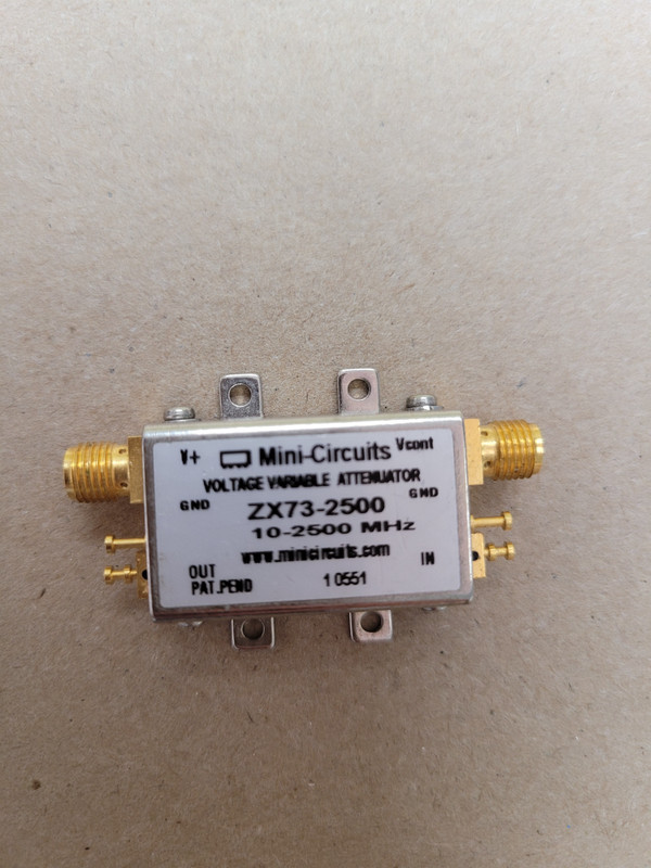 Mini-Circuits ZX73-2500 10-2500MHZ Voltage Variable Attenuator