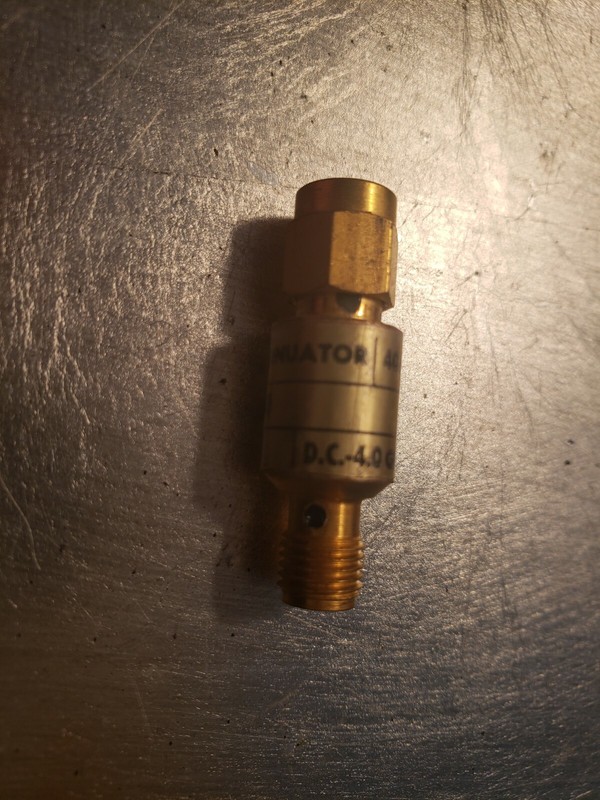 Omni spectra mod 20510-40 40dB 4 GHz Attenuator gallery