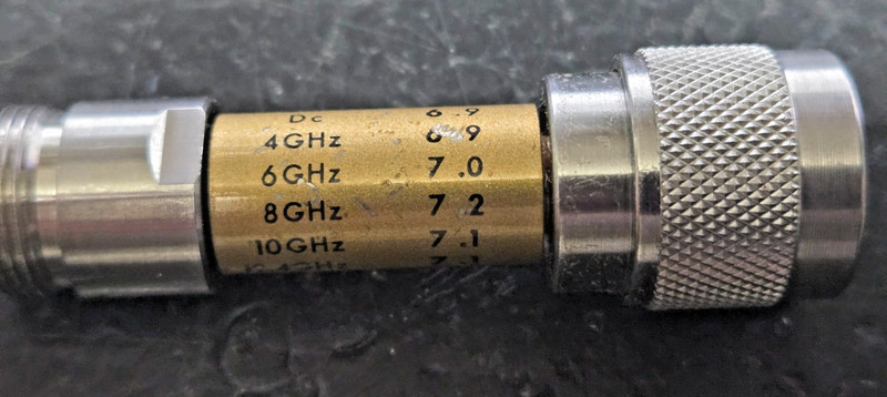 Narda 777C precision attenuators, 7 dB TESTED 6-12 GHz Cal gallery